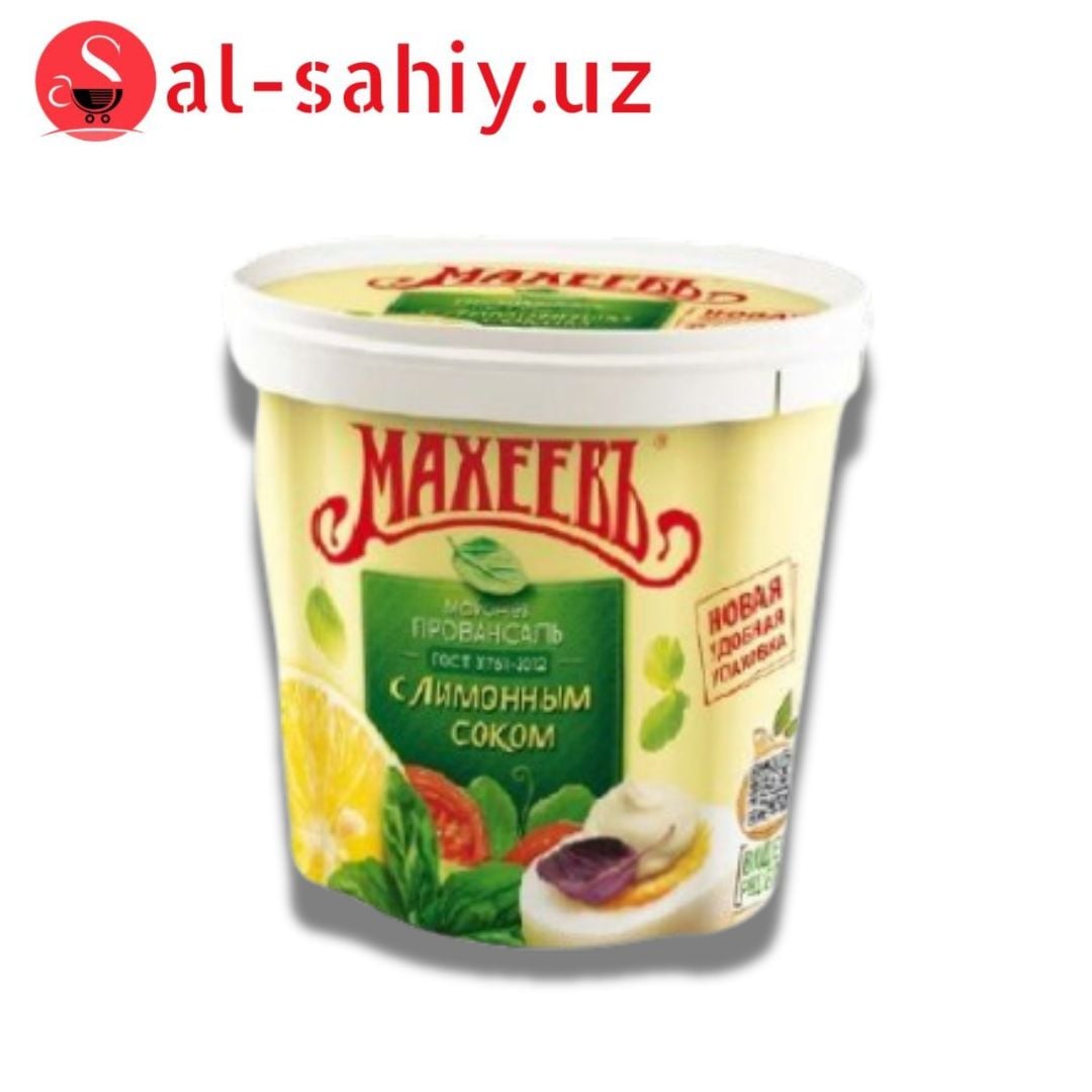 Майонез Махеевъ "С лимонным соком" ведро 820 гр