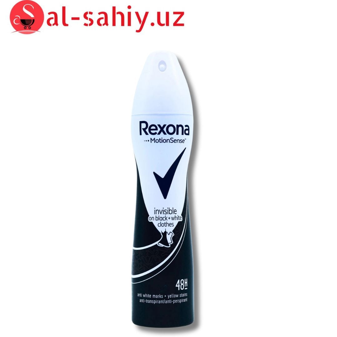 Rexona спрей invisible on black + white clothes 200ml
