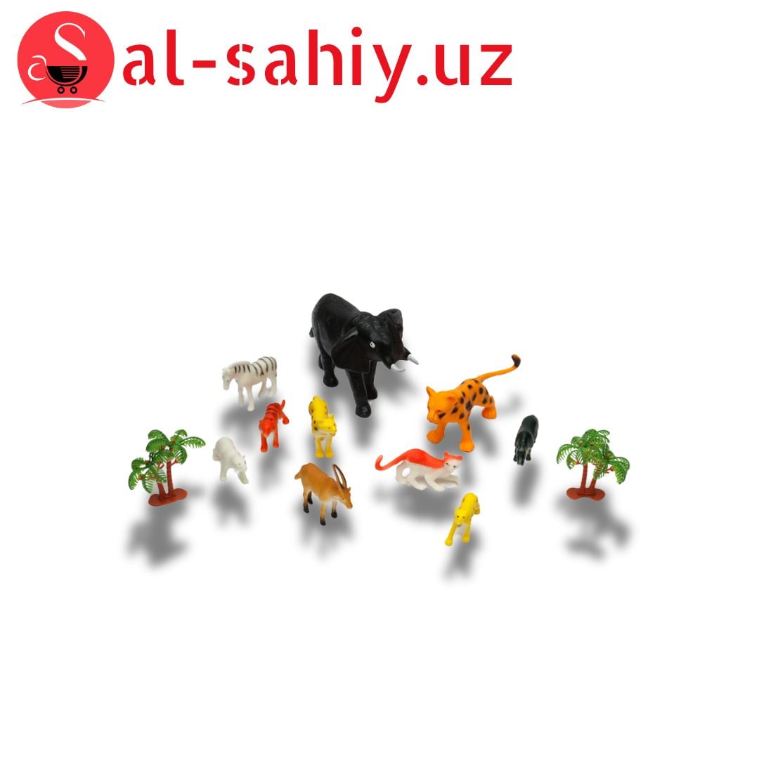Игрушка Дикий животные 10pcs  3330