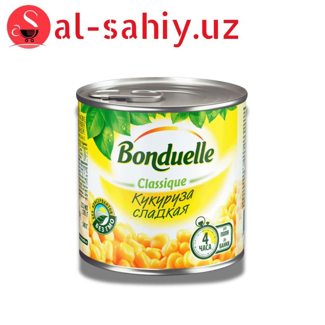 Кукуруза слад. "Bonduelle" 170гр ж/б
