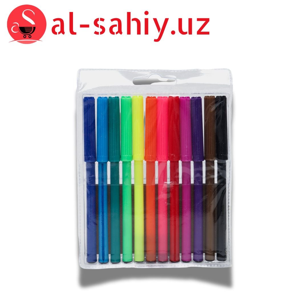 Фламастер Colors 12шт (№801-12)