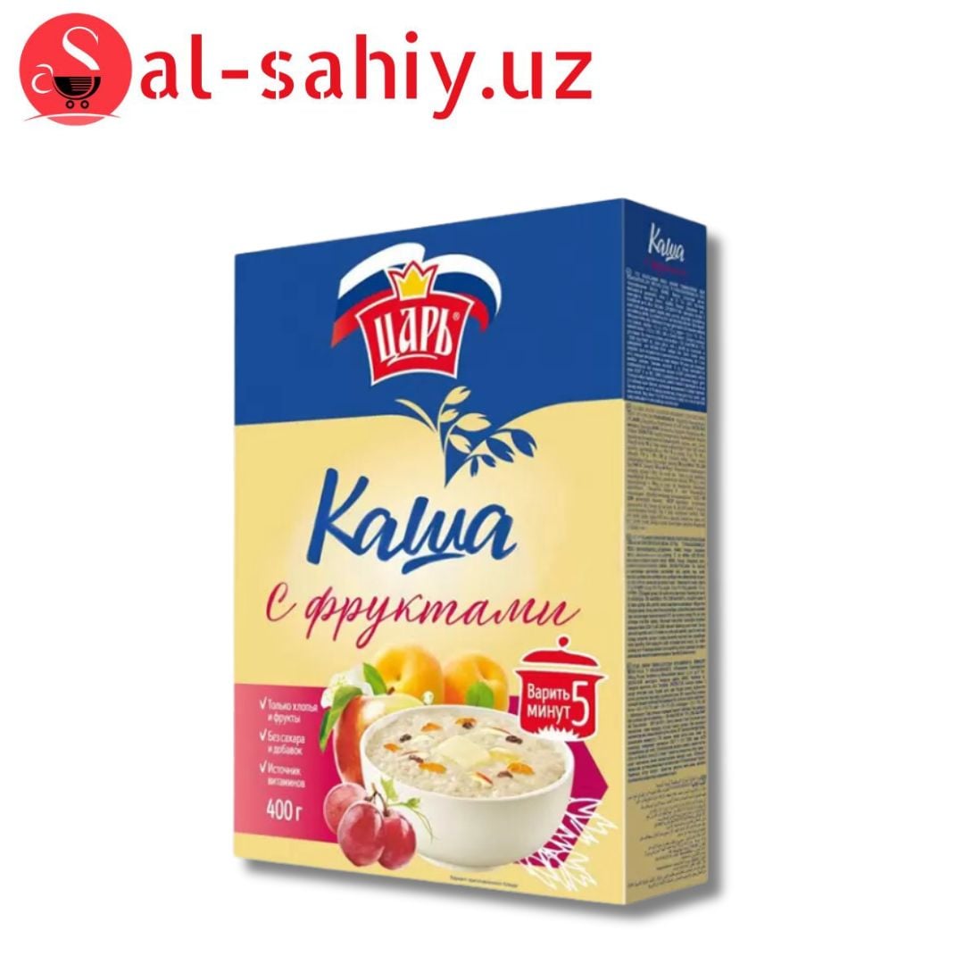 Каша Царь с фруктами 400гр