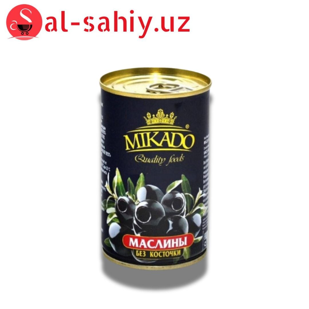 Оливки зеленые без косточки 300мл "MIKADO"