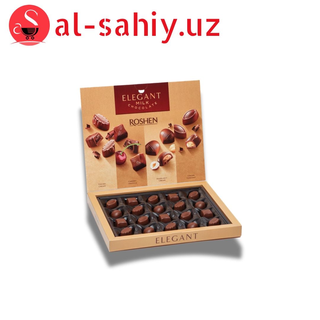 Каробочные конфеты "ROSHEN" Assortiment Elegant  ВКФ 145гр