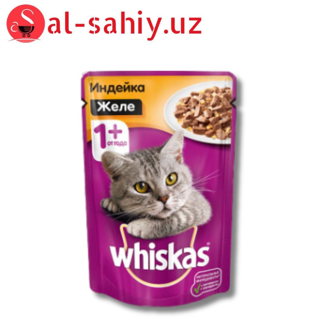 Whiskas - Индейка Желе 85гр