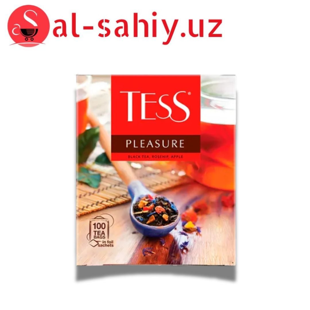 Чай "TESS" черн. Плежа в пакетиках по 1,5гр х 100 пак