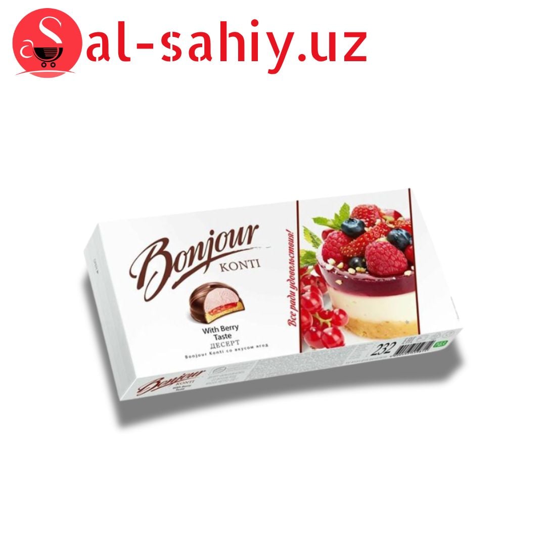 КОНТИ ДЕСЕРТ СО ВКУСОМ ЯГОД 232ГР