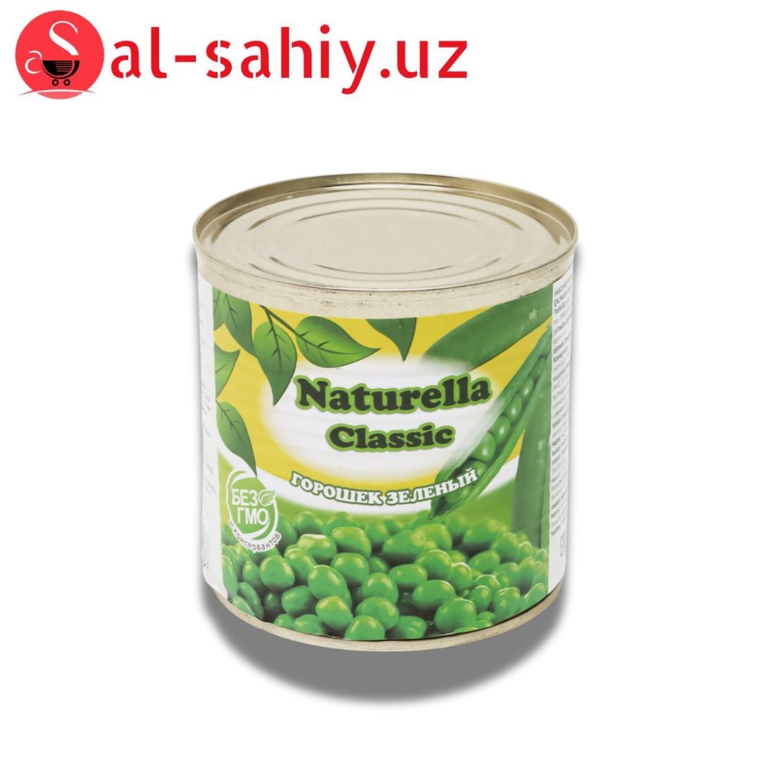 NATURELLA Зеленый горошек 425мл ж/б