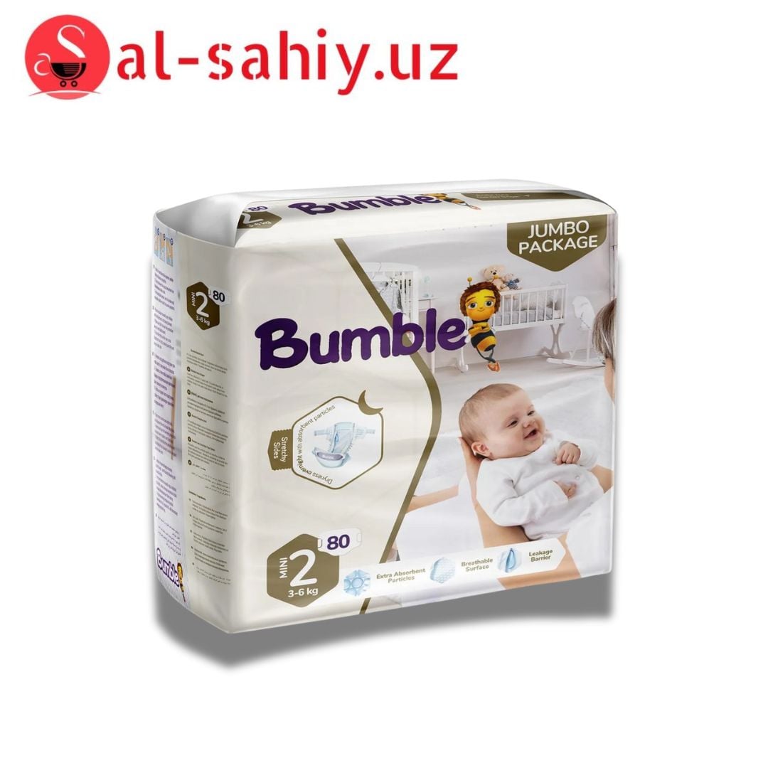 Памперс Bumble  №2   (2шт)