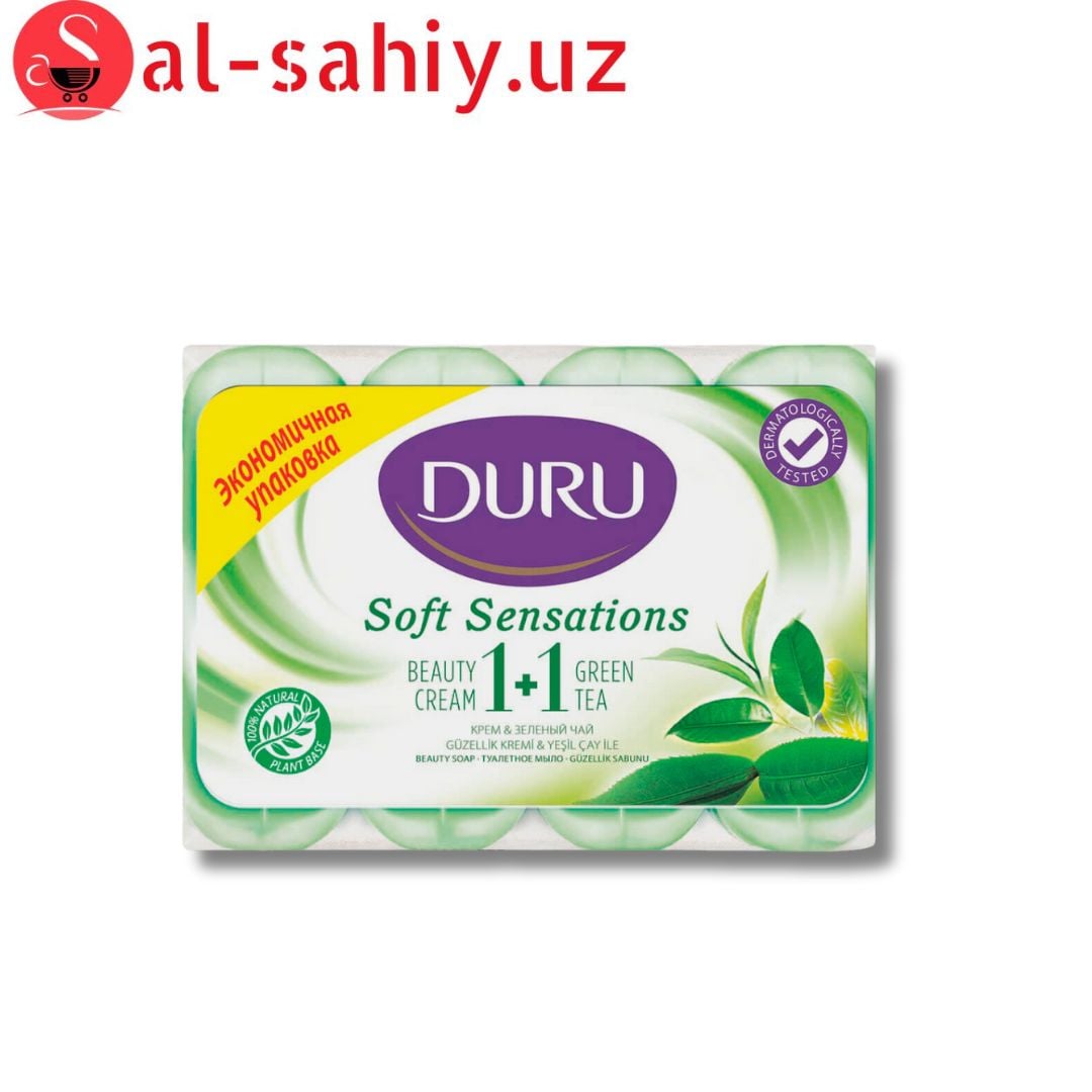 Мыло DURU Green tea Sensations экопак