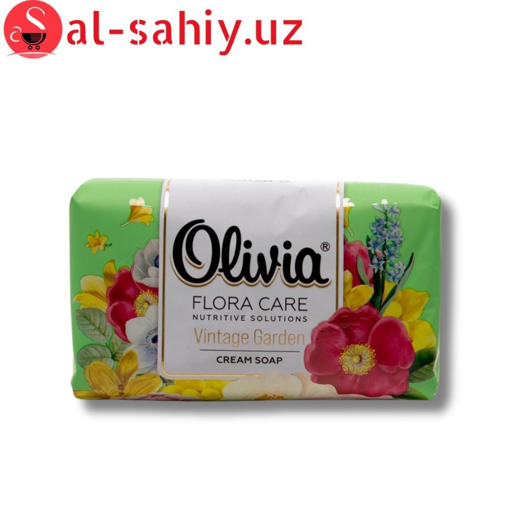 Мыло Olivia Flora Care  Vintage garden  140гр