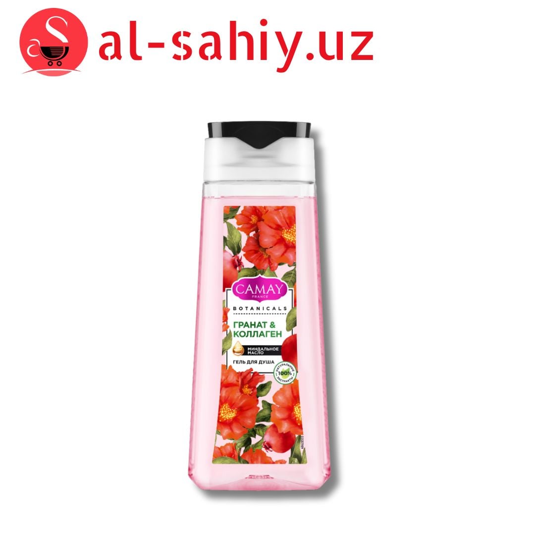 Гель для душа Camay Botanicals Цветы граната (250 мл)