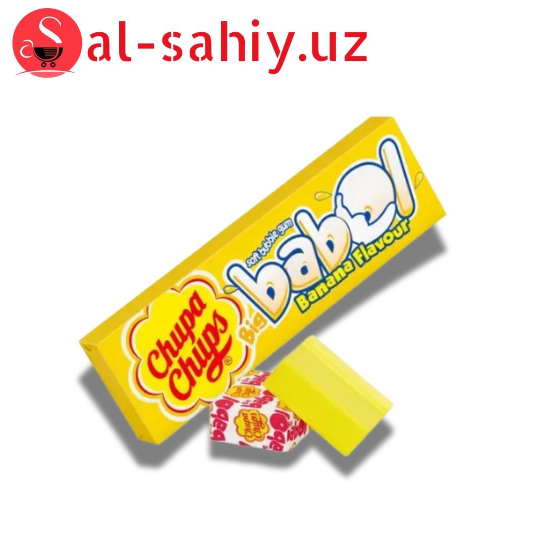 Chupa-Chups Bubble gum Банан