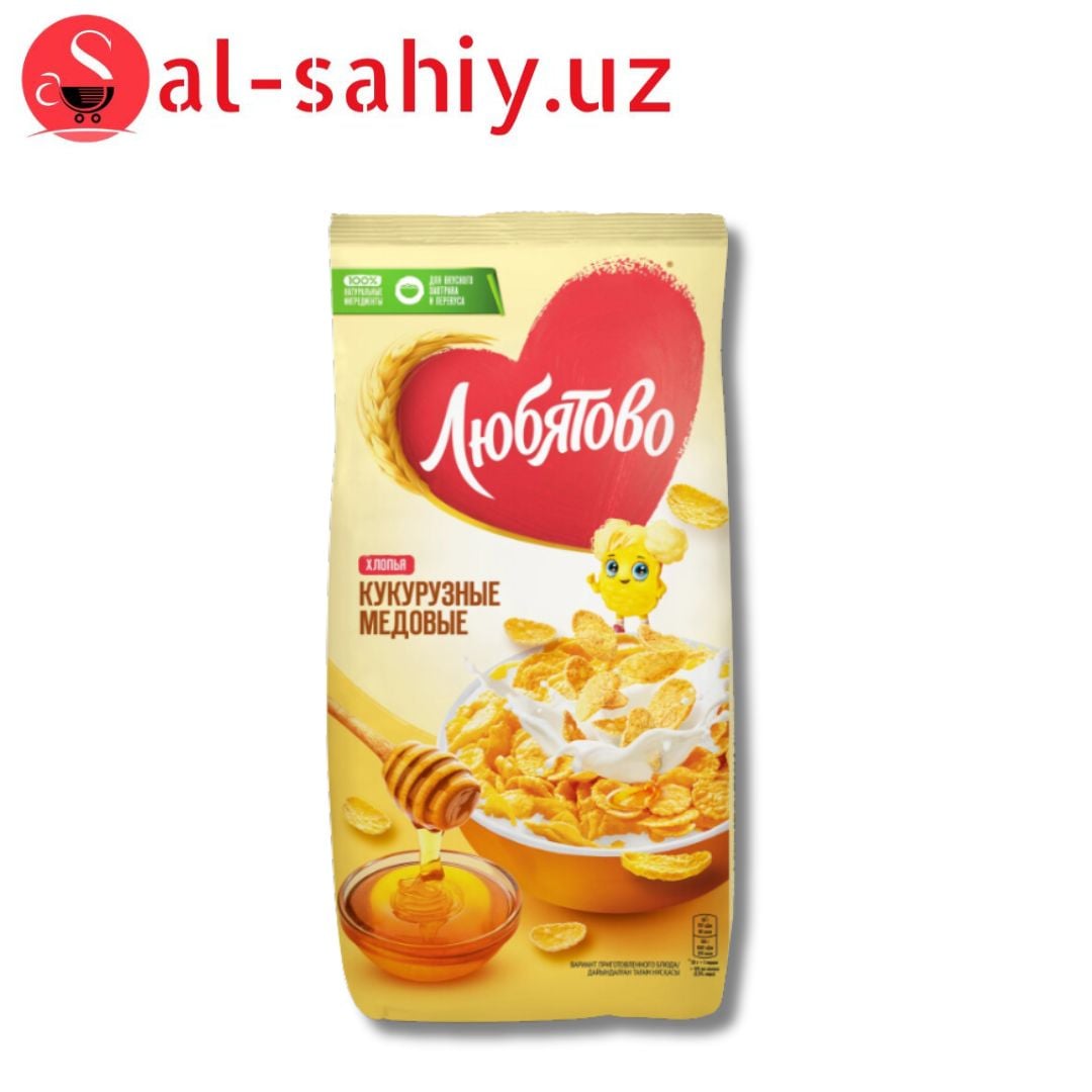 Хлопья кукурузные медовые 250 гр