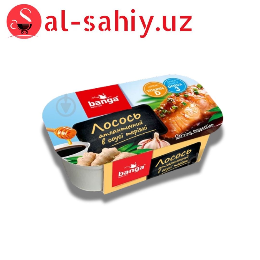 Лосось атлантический в масле Banga к/у 120г