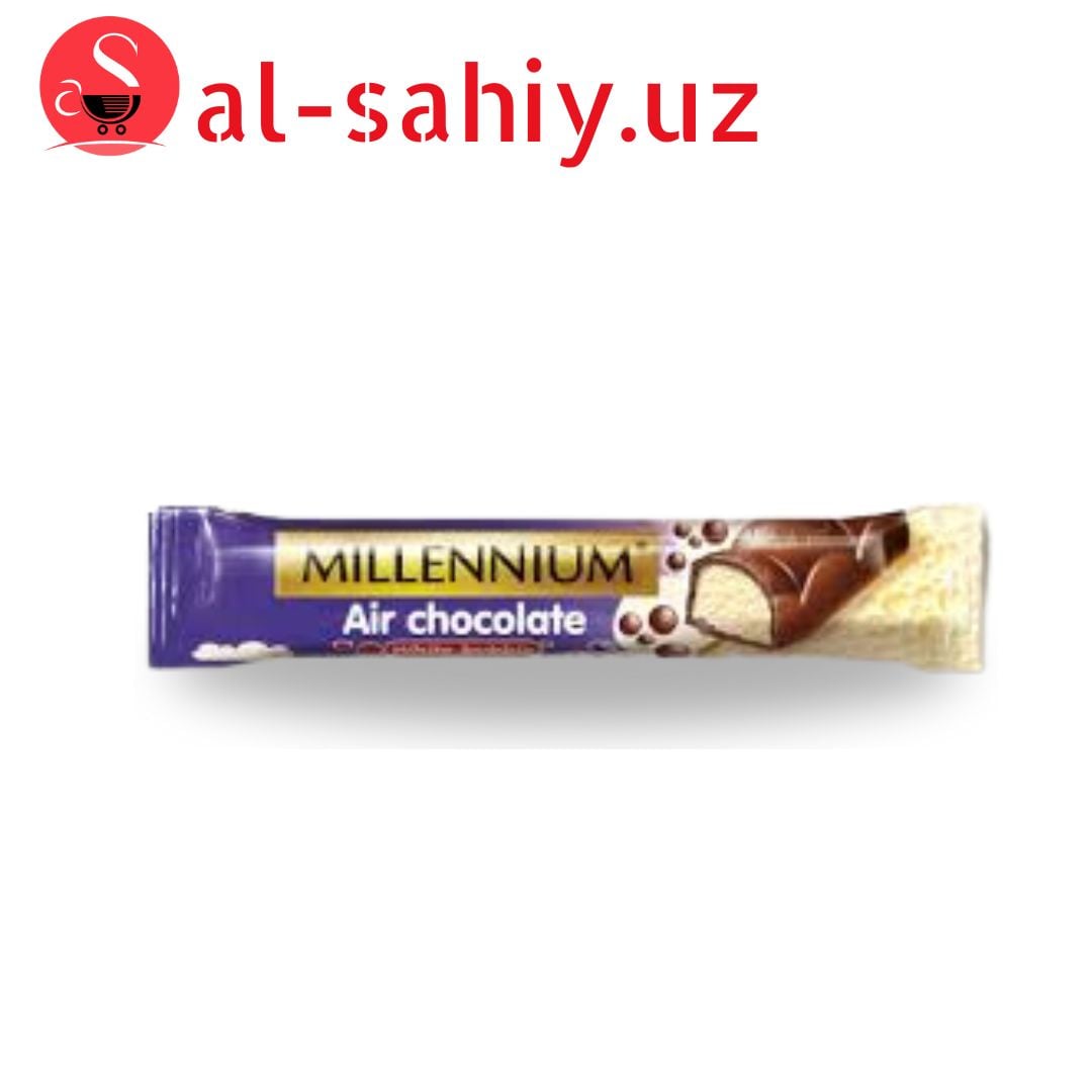 MILLENNIUM Air chocolate - White bubble 32гр