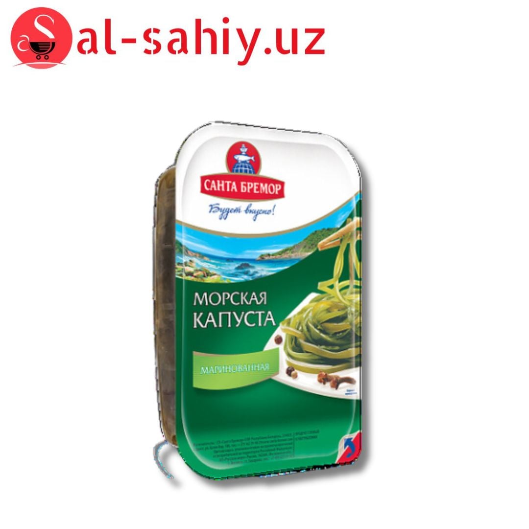 Маринованная Морская капуста Санта Бремор 250гр