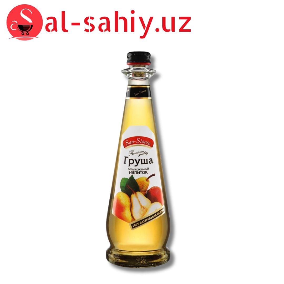 Безалкаголный напиток SAN-SLAVIA Груша 0.5 L