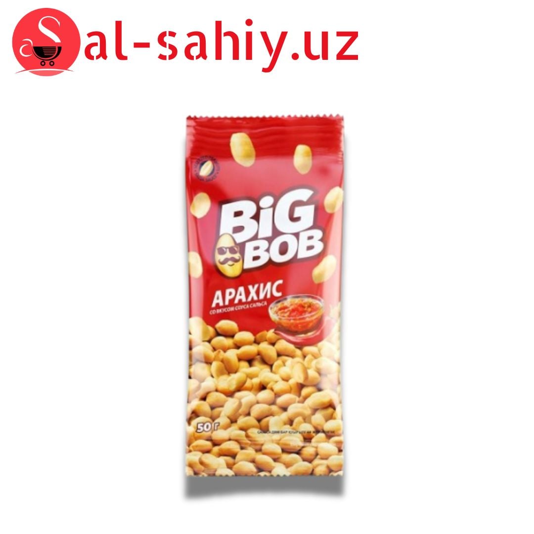 Арахис со вкусом соуса сальса Big-Bob 50 гр