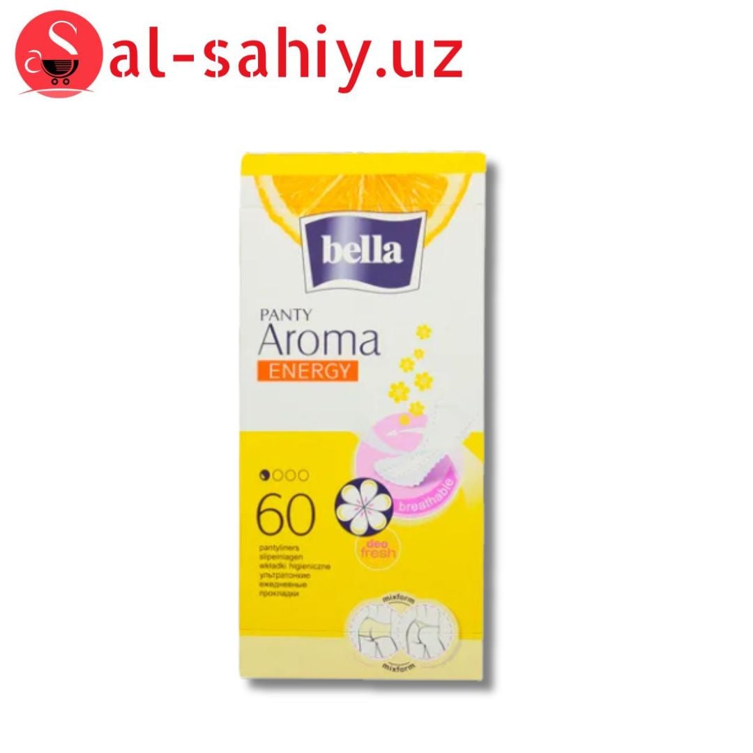 Прокладки многослойные "Bella Panty AROMA Energy" по 60 шт
