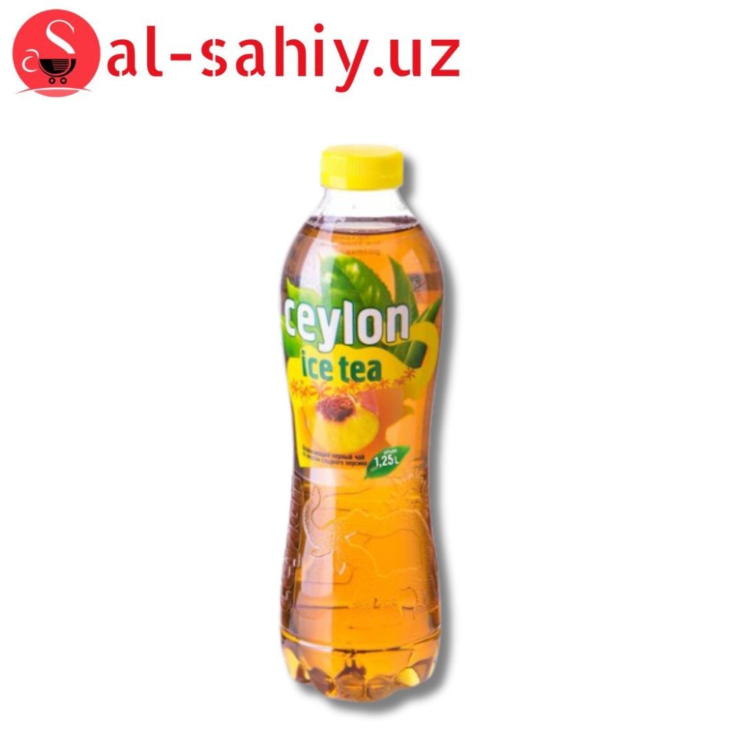 Чай "CEYLON ICE TEA" черн ар персика 1,25л