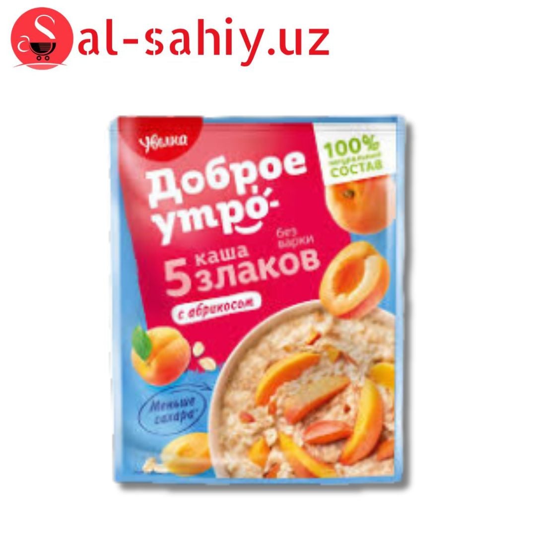 Каша Увелка 5 злаков с абрикосом (40 г)