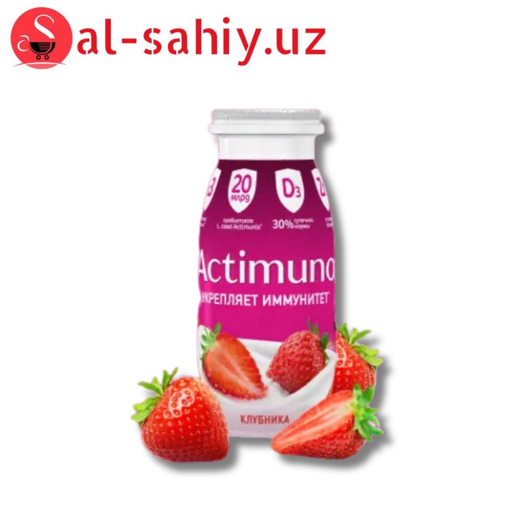 Йогурт Продукт клубника Актименль 1,5% 95 г