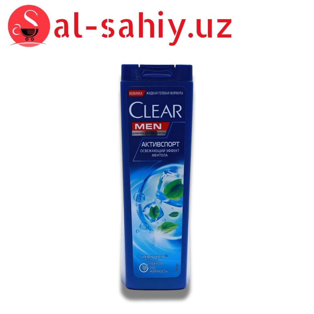 Шампунь Clear MEN актив фреш  380 мл