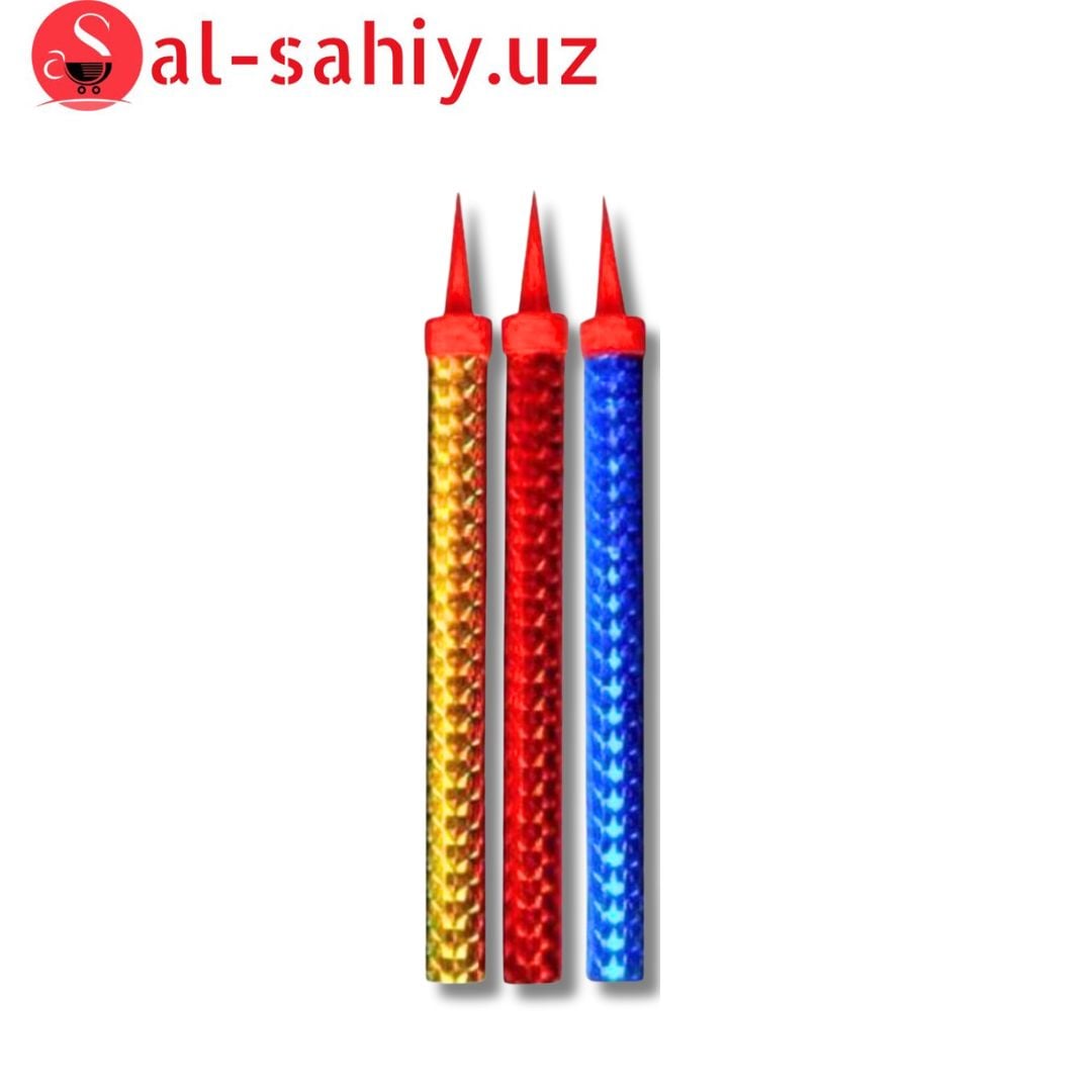 Салют Birthday Candle 3х 1pcs