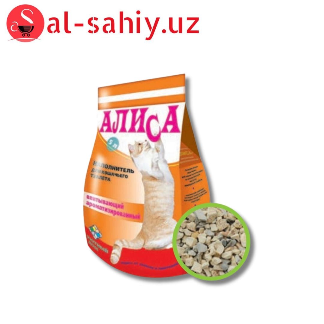 Наполнитель для кошек Алиса 5л ANIMAL 5л