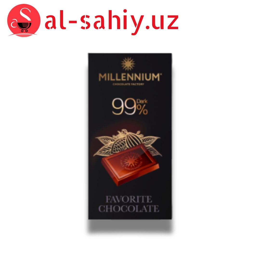 Шоколад "MILLENNIUM" Favorite чёрный 99% 100г