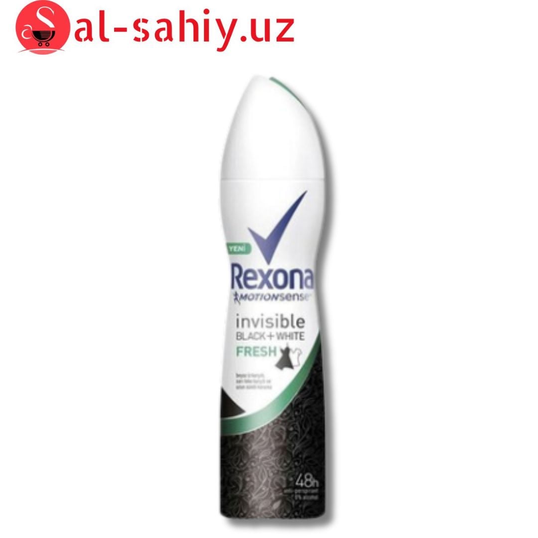 Rexona Invisible Black White Fresh 48h Kadın Deodorant 150ml