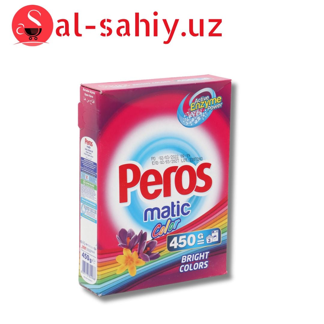 Порошок «для СТИРКИ» Color 450g (PEROS)