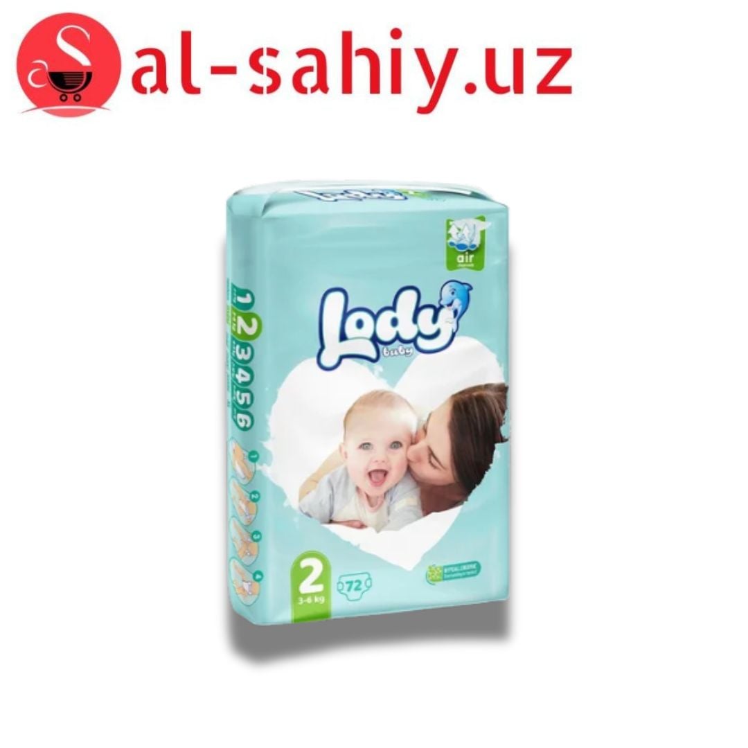 Памперс Lady №2  72шт