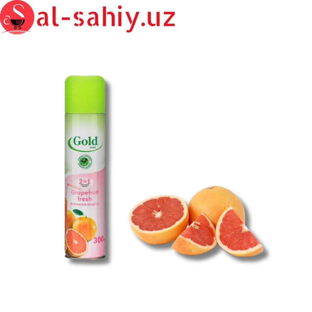 Освежитель воздуха "Gold Wind" Grapefruit fresh 300мл