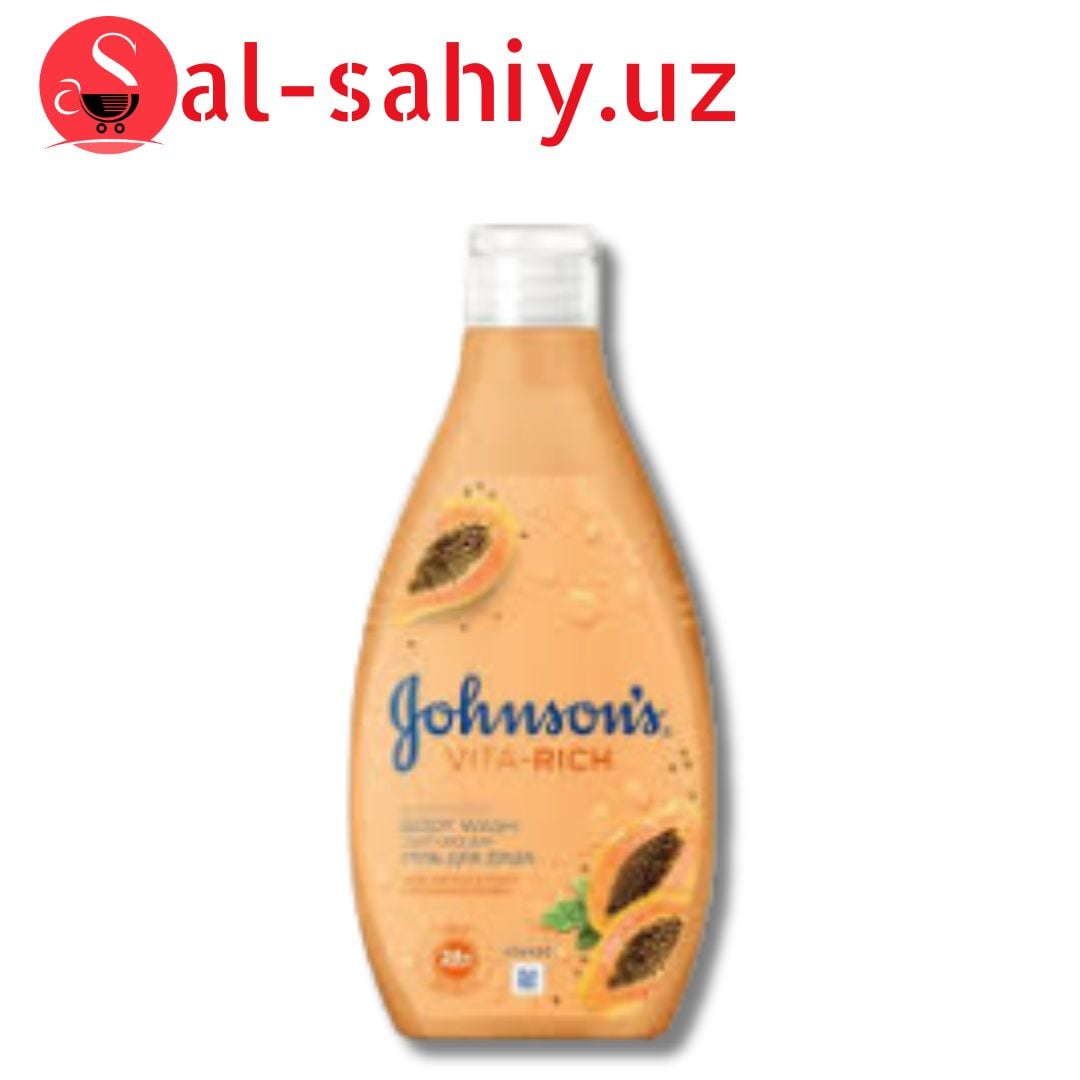 Гель для душа Johnson’s Body Care Vita Rich Смягчающий с экстрактом папайи 250 мл (3574661238913)