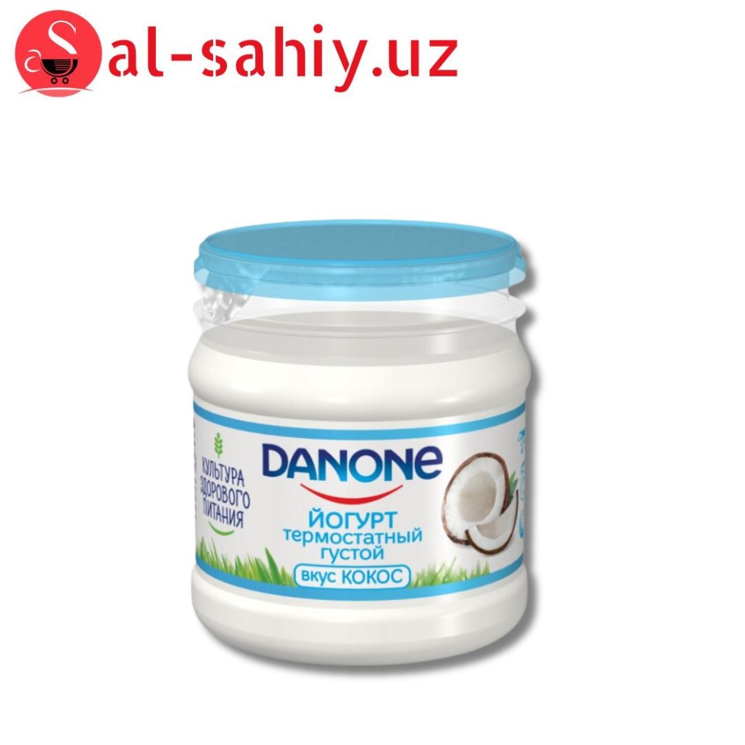 Йогурт термостатный Danone вкус кокос 160г