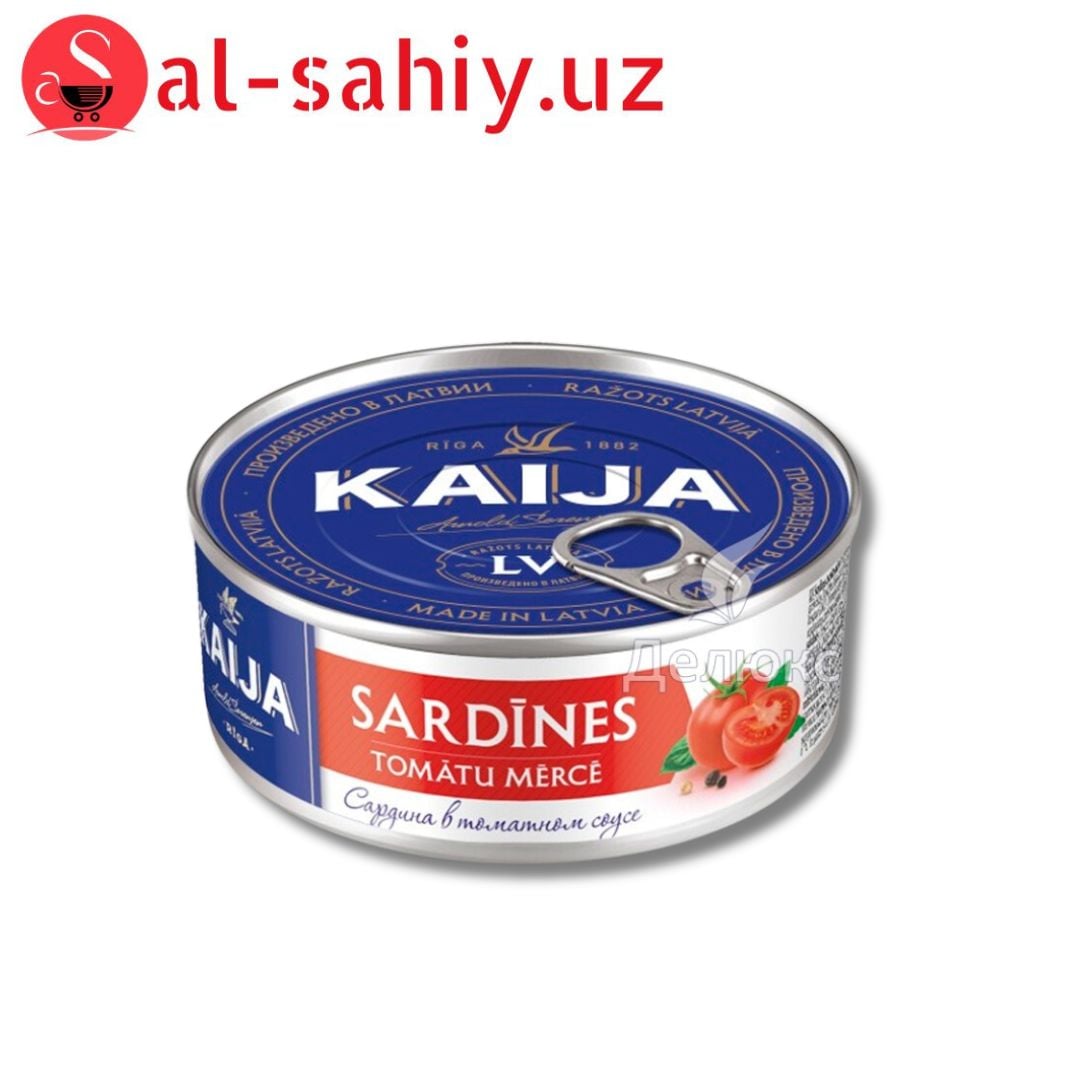 Сардина в томатном соусе 240 гр Kaija