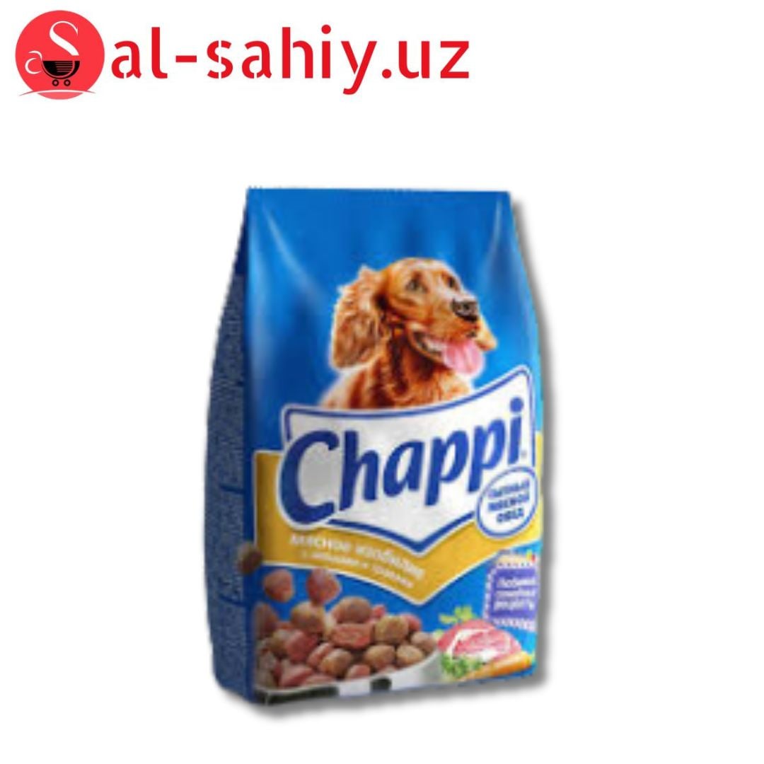 КОРМ ВЛАЖНЫЙ ДЛЯ СОБАК МЯСНОЕ ИЗОБИЛИЕ СЫТНЫЙ МЯСНОЙ ОБЕД CHAPPI М/У 100Г