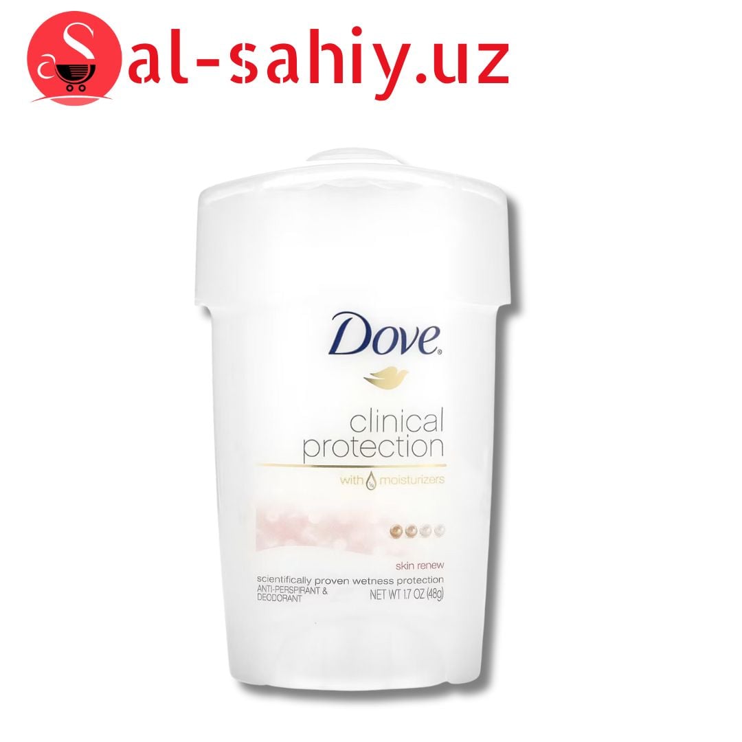 Dove, Clinical Protection, дезодорант-антиперспирант  «Оригинальный», 48гр