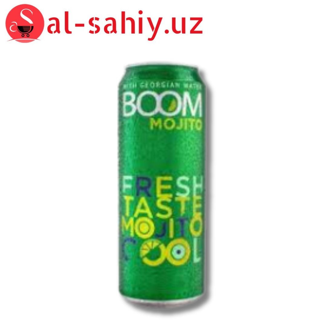 Упаковка напитка Boom Mojito 0.33 л