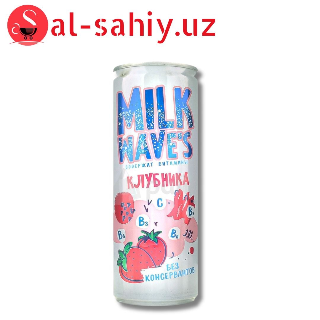 Напиток  Milk wave's клубника  0,25л