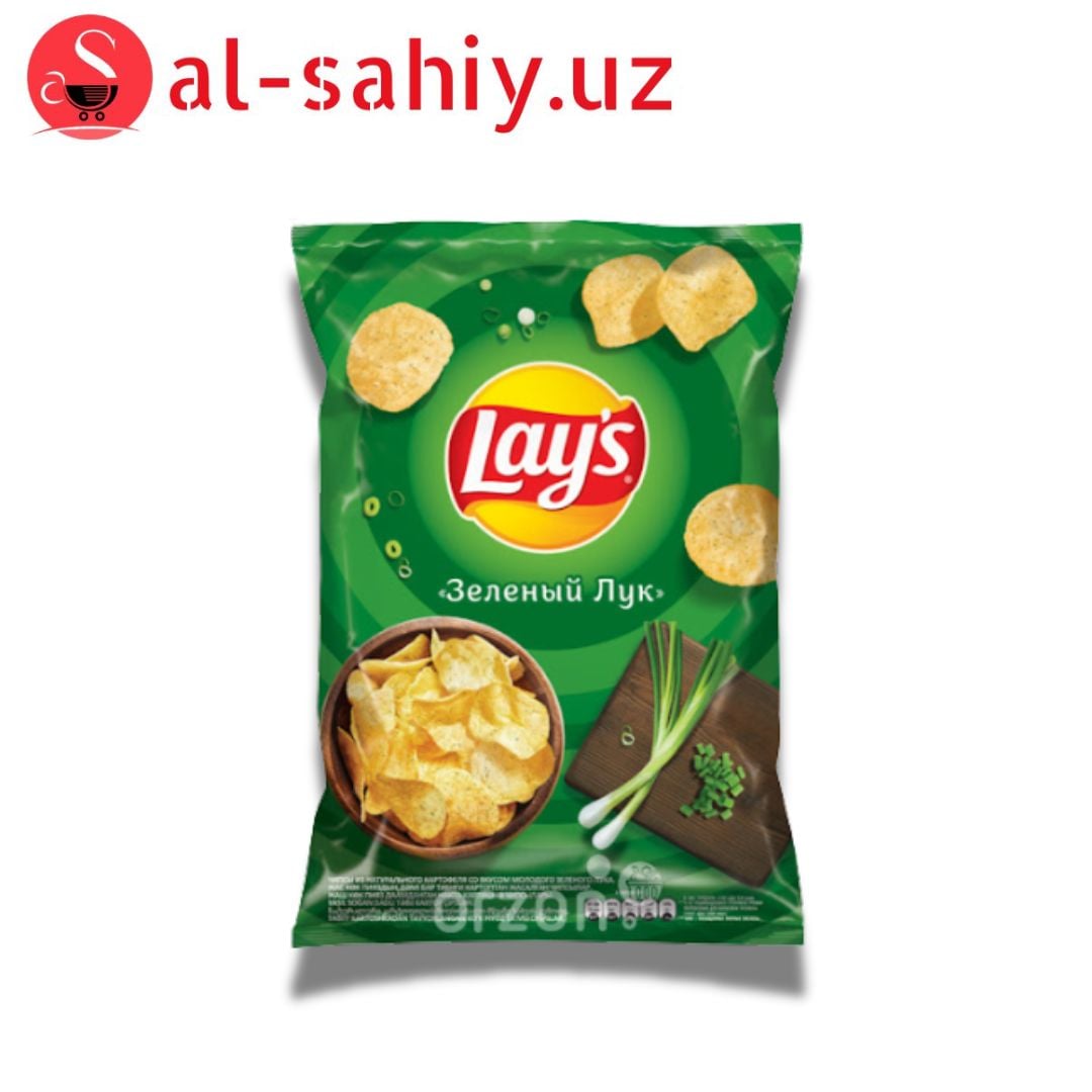 Новый Лейз со вкусом зеленый лук  20гр