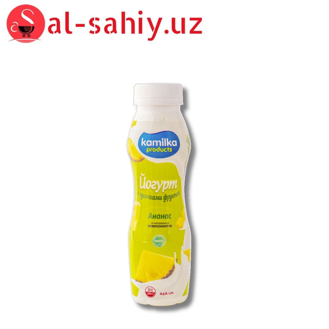 Йогурт KAMILKA - ананас 290гр