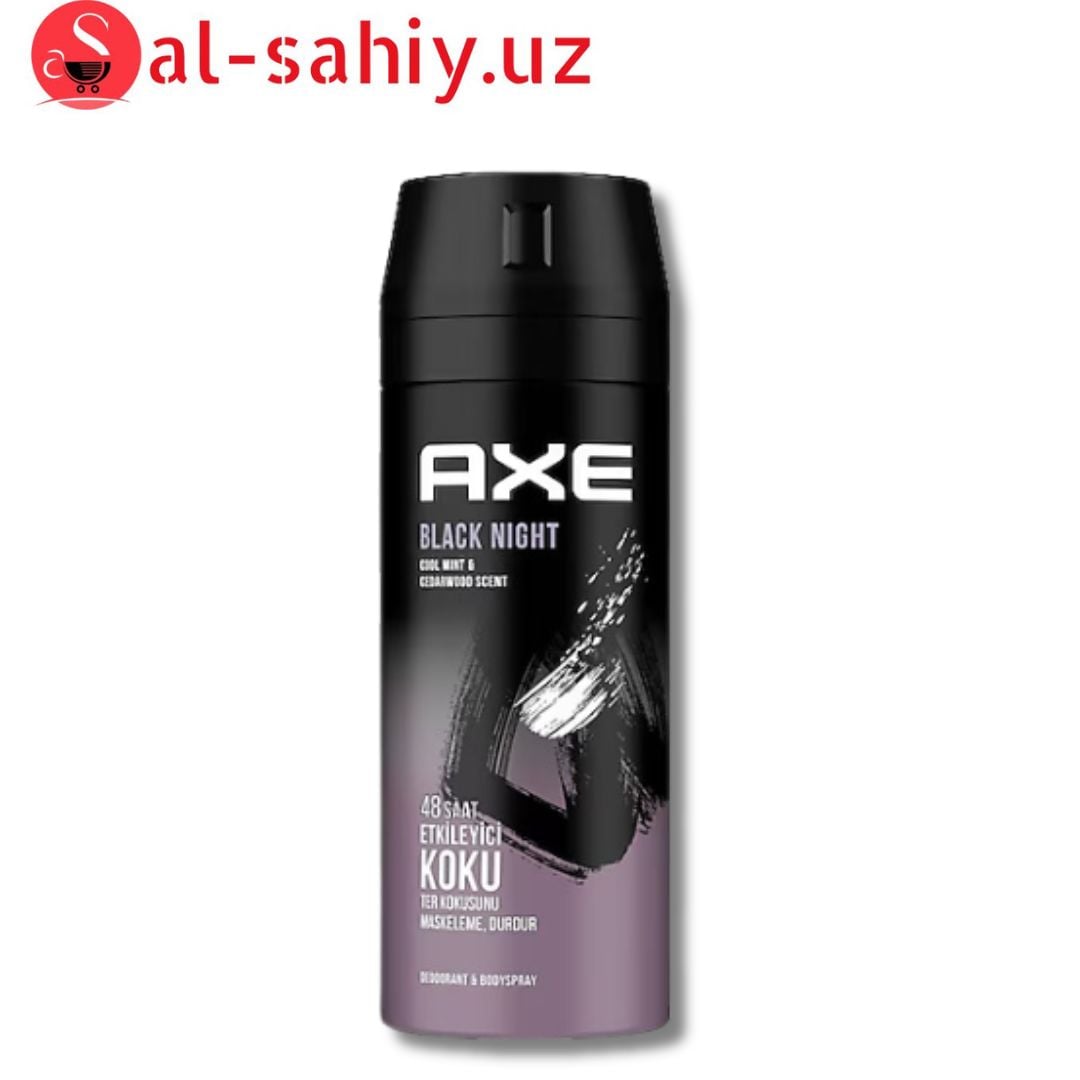 Дезодорант "AXE" Black Night Erkek 150 ml