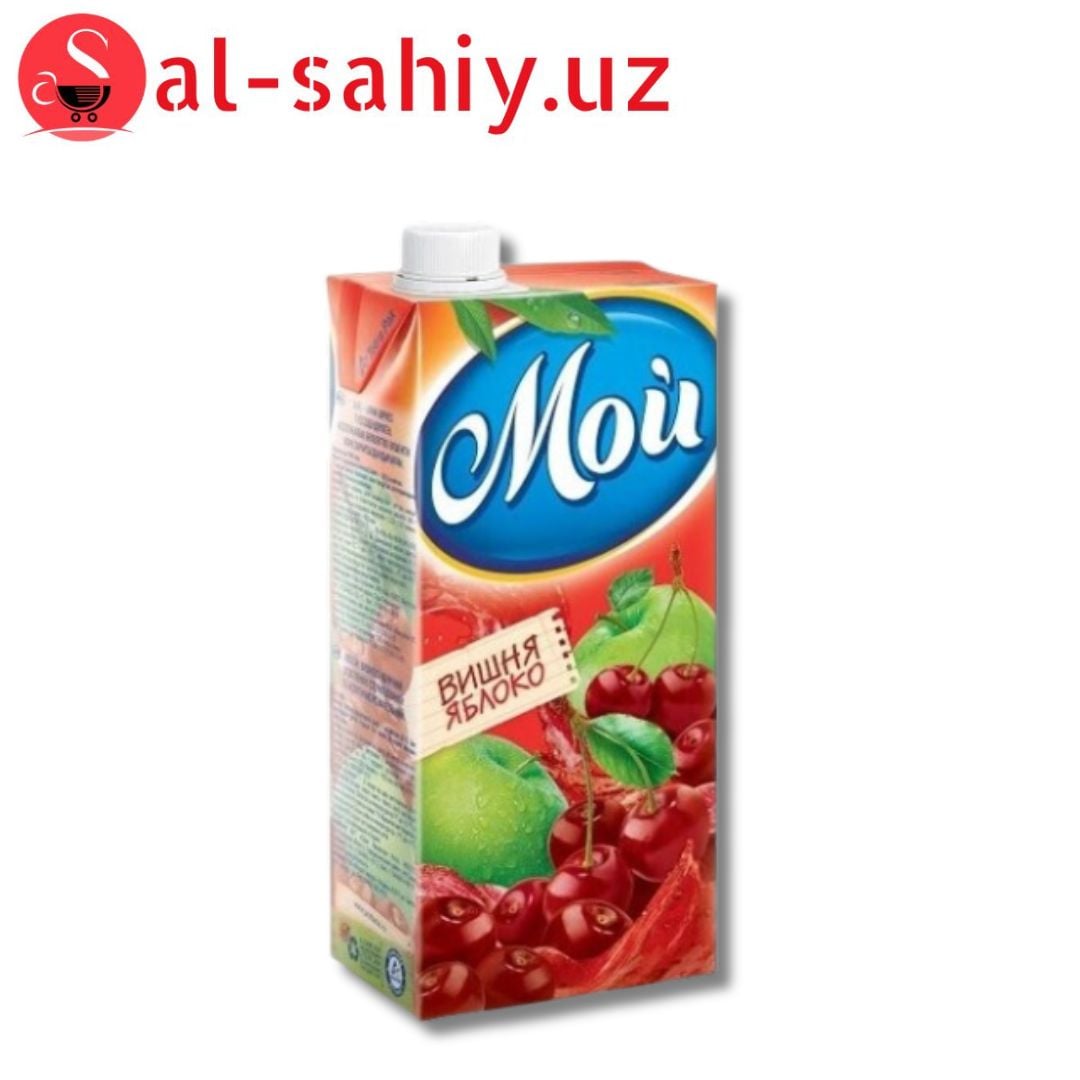 Сок "Мой" яблоко-вишня 0.95л