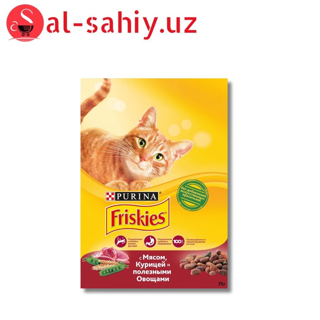 Friskies Мясом Курицей и полезными овощами вес