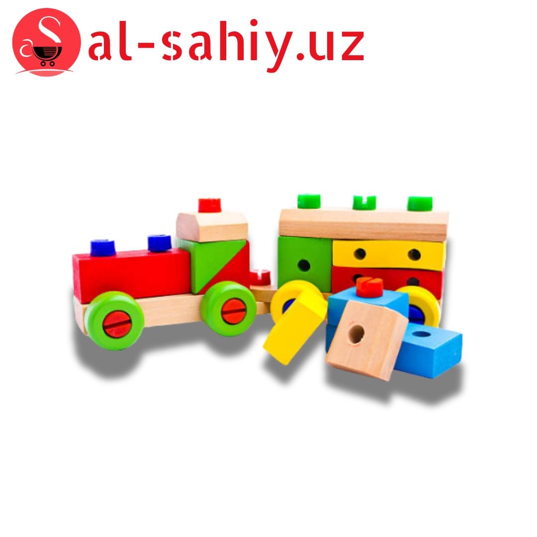 Игрушка поезд  "Wood toys"