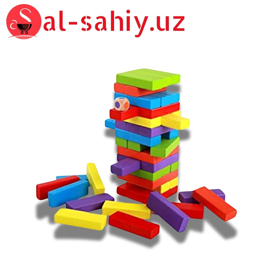 Игра Jange blocks 54pcs (деревянный)