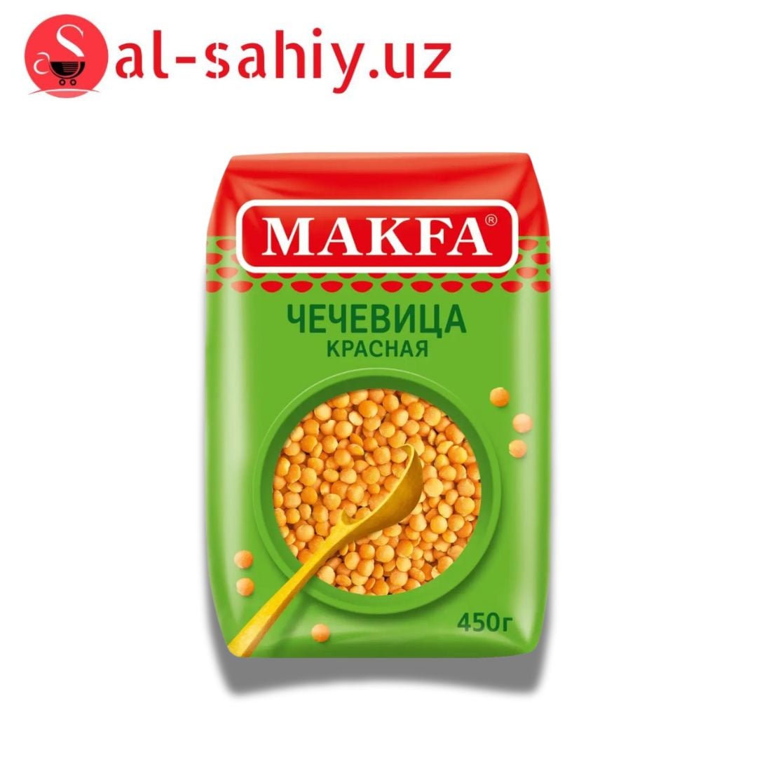 Макфа Чечевица Красная 450г